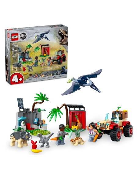 LEGO Jurassic World Centro Rescate Dinosaurios Bebés 76963