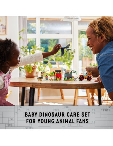 LEGO Jurassic World Centro Rescate Dinosaurios Bebés 76963