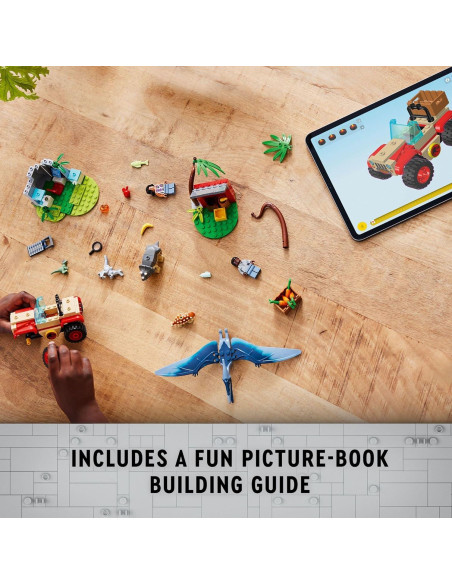 LEGO Jurassic World Centro Rescate Dinosaurios Bebés 76963