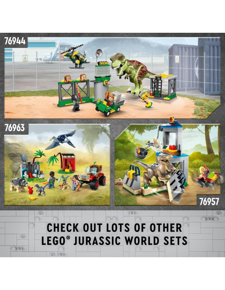 LEGO Jurassic World Centro Rescate Dinosaurios Bebés 76963