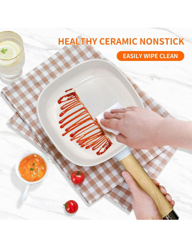 Olla Caliente Eléctrica Audecook 2L con Vaporera 20cm