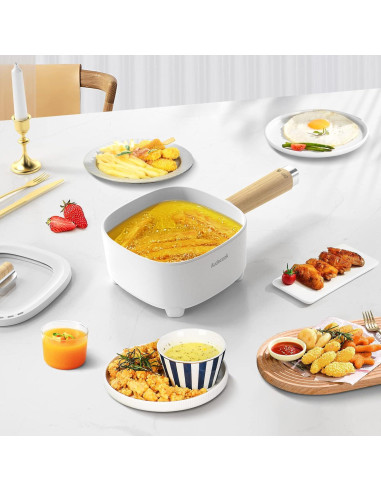 Olla Caliente Eléctrica Audecook 2L con Vaporera 20cm