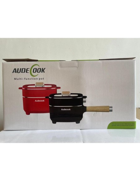 Olla Caliente Eléctrica Audecook 2L con Vaporera 20cm