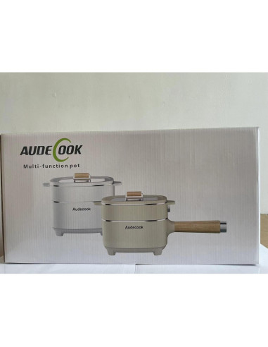 Olla Caliente Eléctrica Audecook 2L con Vaporera 20cm