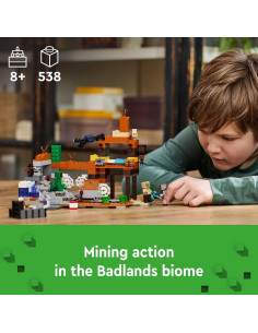 LEGO Minecraft La Mina Abandonada 21263 - Juguete 538 Piezas 2