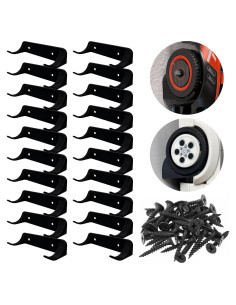 Soporte de Pared para Automóviles Speed Champions 20 PCS Negro