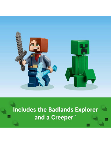 LEGO Minecraft La Mina Abandonada 21263 - Juguete 538 Piezas