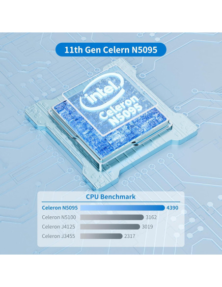 Mini PC HIGOLE GOLE 2 Pro N5095 8GB 256GB Win 11 Mini PC HIGOLE GOLE 2 Pro N5095 8GB 256GB Win 11