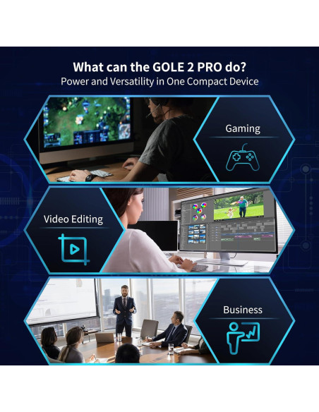 Mini PC HIGOLE GOLE 2 Pro N5095 8GB 256GB Win 11 Mini PC HIGOLE GOLE 2 Pro N5095 8GB 256GB Win 11