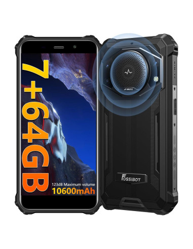 FOSSiBOT F101P Teléfono Rugerizado 7GB 64GB 10600mAh