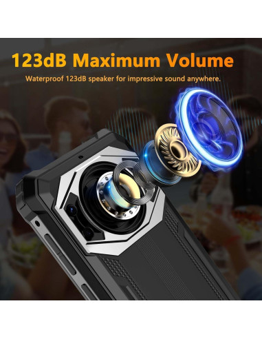 FOSSiBOT F101P Teléfono Rugerizado 7GB 64GB 10600mAh