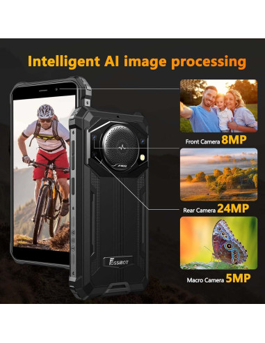 FOSSiBOT F101P Teléfono Rugerizado 7GB 64GB 10600mAh