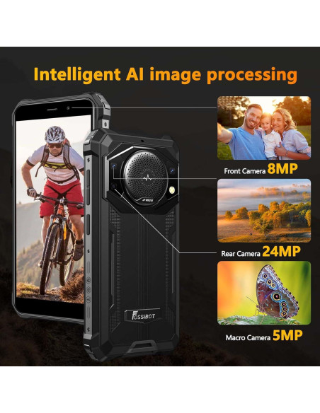 FOSSiBOT F101P Teléfono Rugerizado 7GB 64GB 10600mAh