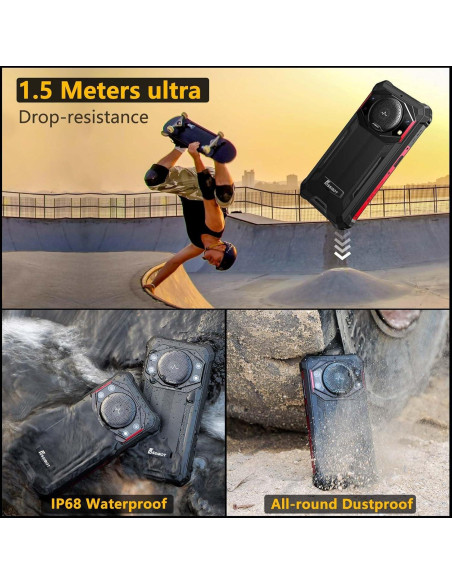 FOSSiBOT F101P Teléfono Rugerizado 7GB 64GB 10600mAh