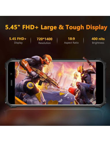 FOSSiBOT F101P Teléfono Rugerizado 7GB 64GB 10600mAh