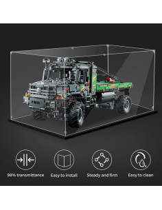 Caja Acrílica LILIKAKA para Lego ECTO-1 55x25x25 cm 2