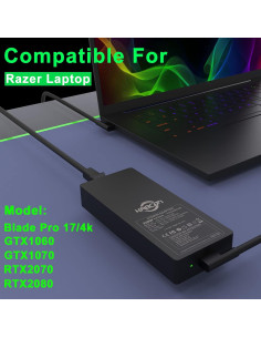 Cargador KABCON 230W para Razer Blade 15 y Pro 17 2