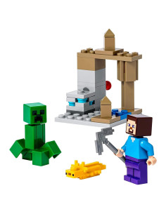LEGO Minecraft Cueva de Estalactitas 30647 Steve y Creeper
