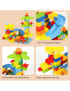 Pistas de Canicas SeventhDuck - Juguete Educativo 3 a 8 Años 2