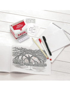 Notas en Cartón de Leche Stranger Things Genuine Fred - 120 Tarjetas 2