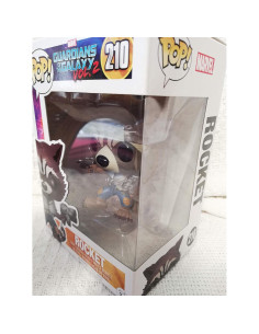 Figura Bobblehead Funko Pop Rocket Raccoon Marvel 10 cm 2