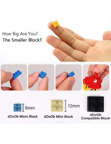 Set de Construcción Titanic dOvOb 1872 Piezas Mini Bloques