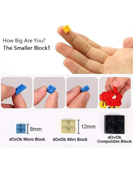 Set de Construcción Titanic dOvOb 1872 Piezas Mini Bloques Set de Construcción Titanic dOvOb 1872 Piezas Mini Bloques