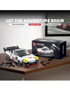 Conjunto de Construcción de Autos VGD 326PCS con Exhibidor 2