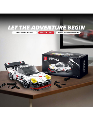 Conjunto de Construcción de Autos VGD 326PCS con Exhibidor