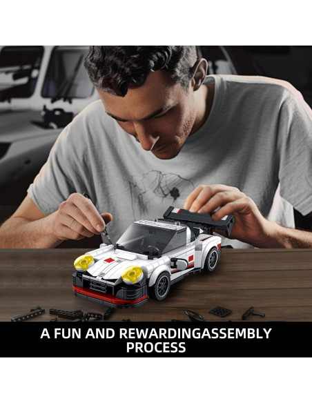 Conjunto de Construcción de Autos VGD 326PCS con Exhibidor