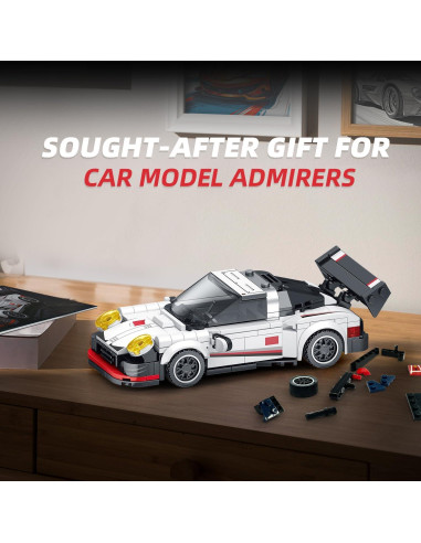 Conjunto de Construcción de Autos VGD 326PCS con Exhibidor