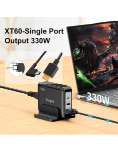 Cargador Razer Blade 330W GaN 3 Puertos USB-C y A 2