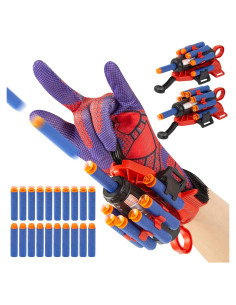 Guantes Lanzadores Spider Man Gokbuy con Dardos para Niños