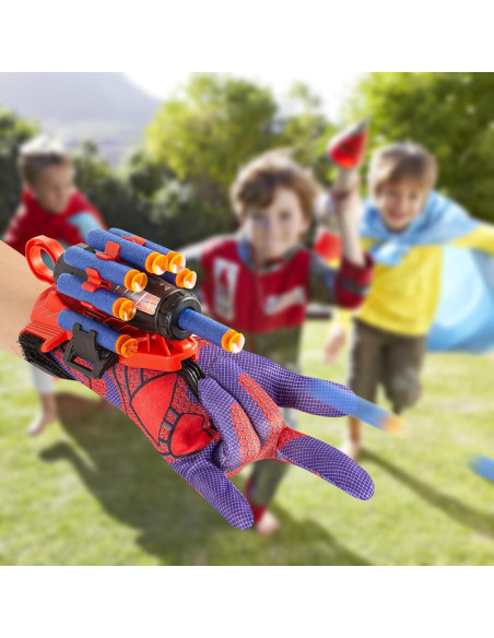 Guantes Lanzadores Spider Man Gokbuy con Dardos para Niños Guantes Lanzadores Spider Man Gokbuy con Dardos para Niños