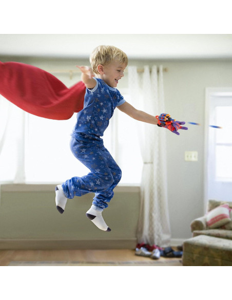 Guantes Lanzadores Spider Man Gokbuy con Dardos para Niños Guantes Lanzadores Spider Man Gokbuy con Dardos para Niños