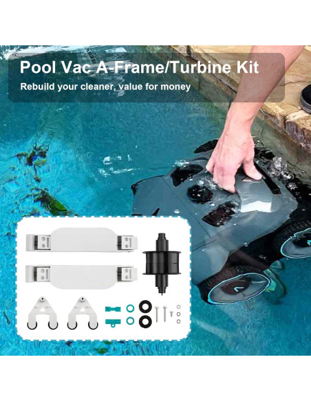 Kit de Mantenimiento Hayward ATRACYPART A-Frame y Turbina