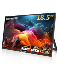 Monitor Portátil HGFRTEE 18.5" FHD 100Hz USB-C HDMI
