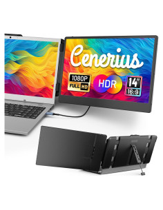 Extensor de Pantalla Cenerius 14" Full HD 1080P