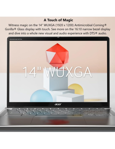 Acer Chromebook Plus Spin 514 - 14" WUXGA, Intel Core 5, 8GB RAM