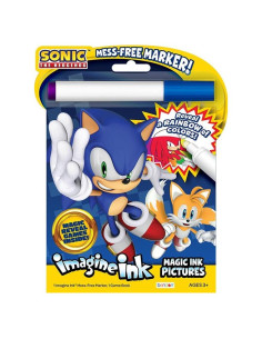Libro para Colorear Bendon Sonic the Hedgehog Imagine Ink