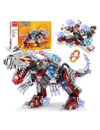 Kits de Construcción Dinosaurios STEM 2 en 1 422PCS