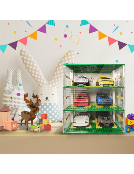 Garaje de Estacionamiento Cabeeskii 3 Capas 130 Piezas Garaje de Estacionamiento Cabeeskii 3 Capas 130 Piezas