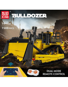 Bulldozer RC Mould King MK 1508 Piezas Control App 2