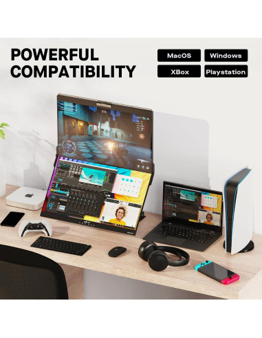 Monitores Duales Mobile Pixels Geminos T 60.45 cm Touch