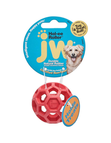 JW Pet Mini Hol-ee Roller Juguete para Perros - Paquete de 3