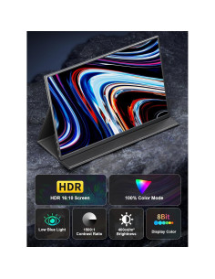 Monitor Portátil 4K MagicRaven 14.5" IPS USB-C HDMI 2