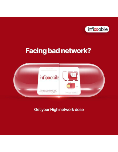 Plan Prepagado Infimobile 6 Meses 10GB Ilimitado 4G/5G