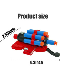 Juego de Lanzadores de Telaraña Keumi con Guantes y Dardos 2