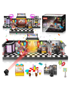 Bloques de Construcción QEINIE Escenario Security Breach 1388PCS