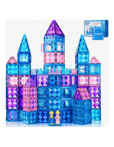 102 PCS Azulejos Magnéticos BENOKER Castillo de Hielo 3D